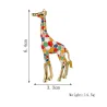 Giraffe émail - broche élégante