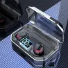 X10 - Ecouteurs Bluetooth tws - écouteurs sans fil LED - casque stéréo 8D avec 3000m Affaire de charge