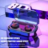 X10 - Ecouteurs Bluetooth tws - écouteurs sans fil LED - casque stéréo 8D avec 3000m Affaire de charge