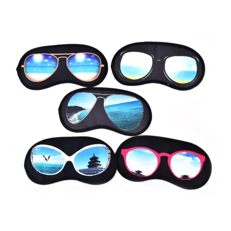 Masque de couchage avec motif lunettes de soleil - masque oculaire