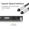 Ugreen Toslink - câble optique numérique - adaptateur audio 1m - 1,5m - 2m - 3m