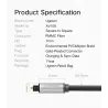 Ugreen Toslink - câble optique numérique - adaptateur audio 1m - 1,5m - 2m - 3m