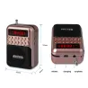 Portable - mini radio rechargeable - carte TF support - USB - lecteur MP3