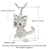 Kitten en cristal - collier élégant
