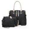 Sac en cuir tendance - Set 4 pièces