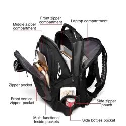 Sac à dos étanche multifonctions - unisexe
