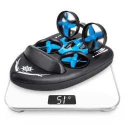 JJRC H36F Terzetto 1/20 2.4G - 3 en 1 - Drone volant RC - bateau de conduite - modèle RTR