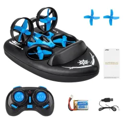 JJRC H36F Terzetto 1/20 2.4G - 3 en 1 - Drone volant RC - bateau de conduite - modèle RTR