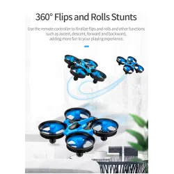 JJRC H36F Terzetto 1/20 2.4G - 3 en 1 - Drone volant RC - bateau de conduite - modèle RTR