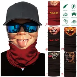 Écharpe crâne moto - masque visage - balaclava