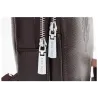 Sac en cuir crossbody tendance avec motif feuilles