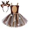Santa's reindeer - girls costume - dress - setCostumes